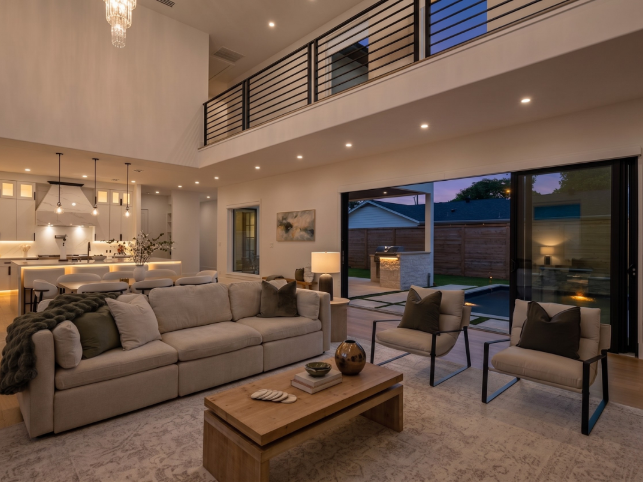 livingroom/kitchen
