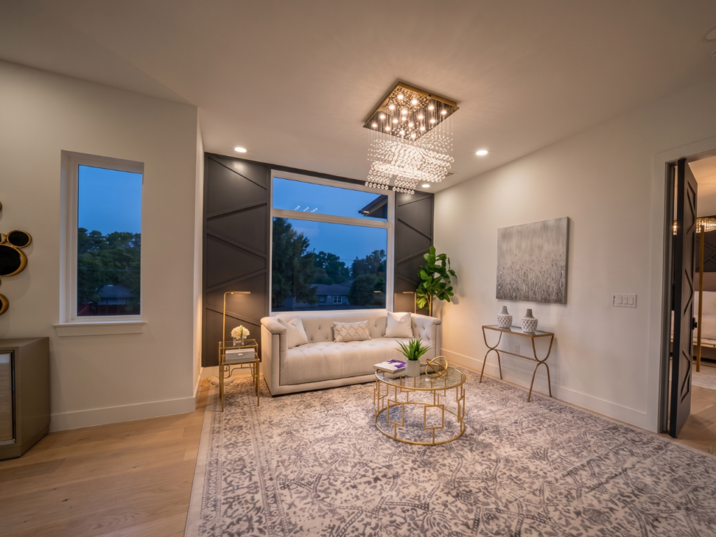 kitchen/living area